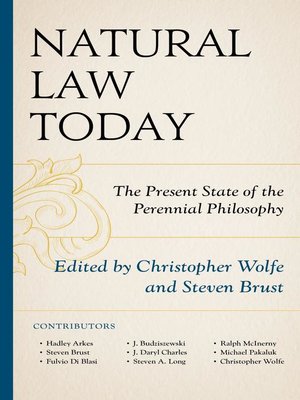 cover image of Natural Law Today